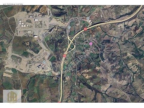 ÇİFTLİKKÖY DEREKÖY'DE 7650 M2 SATILIK MÜSTAKİL MANZARALI TARLA